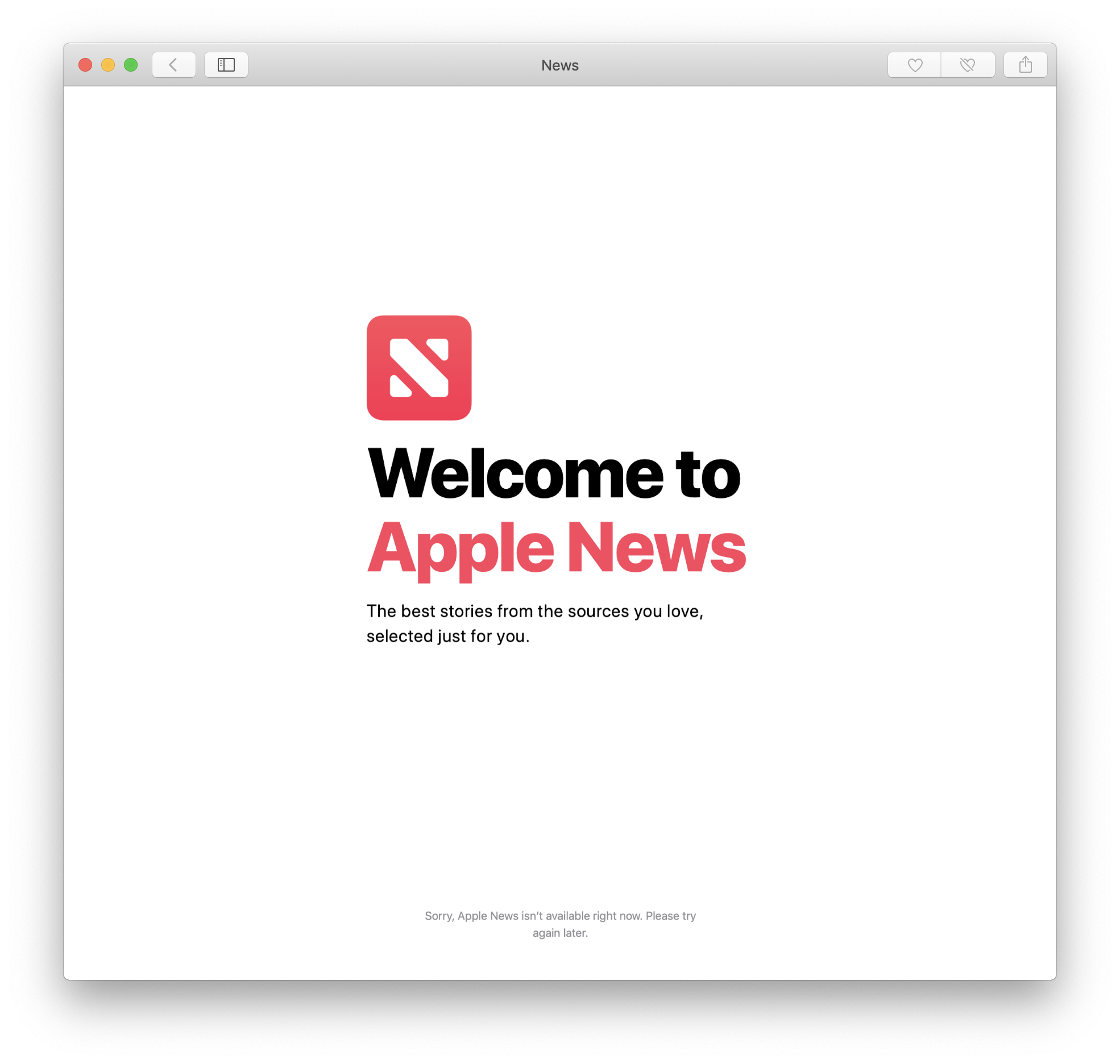 News app for mac sierra vista